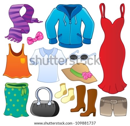 Cartoon Clothes Stock Images, Royalty-Free Images ...