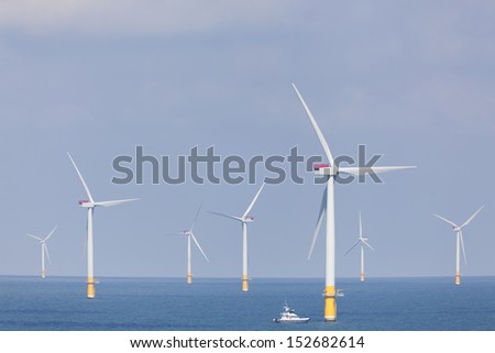 1 - Die Erde, in der wir leben und der Raum, der die Welt ist - Seite 56 Stock-photo-offshore-wind-farm-in-the-north-sea-152682614