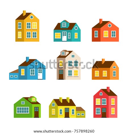 pics of cartoon houses