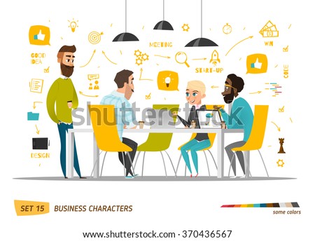 Conversation Cartoons Stock Images Royalty Free Images