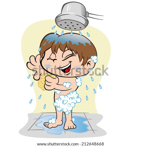 Child Taking Bath Stock Images, Royalty-Free Images & Vectors ...