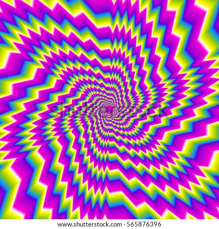 [VENDREDI] - Illusions d'optique et trompe-l'oeil - [ARCHIVES 01] - Page 39 Stock-vector-colorful-rainbow-flower-optical-expansion-illusion-565876396