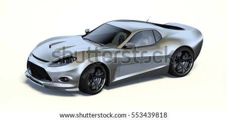 Cg Render Generic Luxury Sedan Stock Illustration 136209296 - Shutterstock