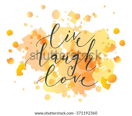Live Love Laugh Quote Stock Images Royalty Free Images