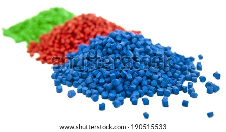 plastic polymer granules