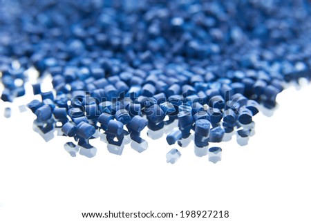 plastic polymer granules