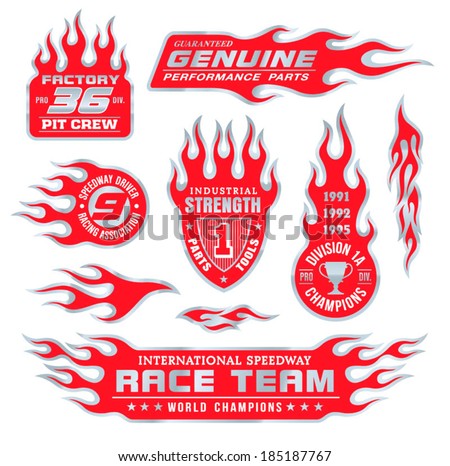 Flame emblem set