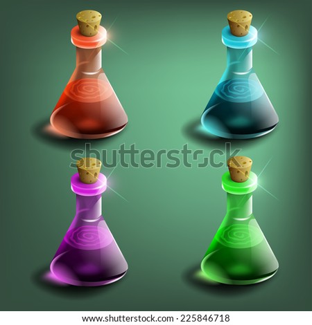 Potion Bottle Stock Photos, Images, & Pictures | Shutterstock