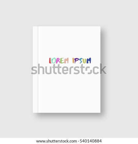 design a book cover template