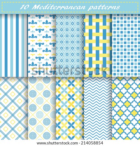 Mediterranean pattern Stock Photos, Images, & Pictures | Shutterstock