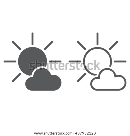 Mostly Sunny Icon Mostly Sunny Icon