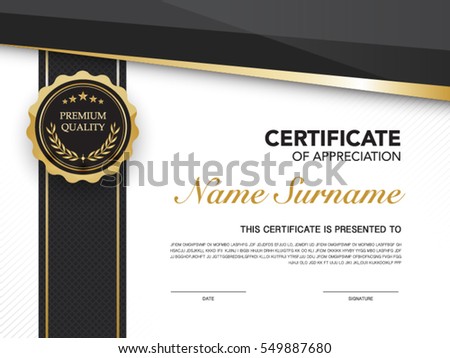 diploma certificate template