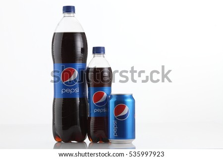 Kuala Lumpur, Malaysia 1st Sept 2016,Pepsi soft drink. Pepsi is a carbonated soft drink produced and manufactured by PepsiCo Inc. an American multinational food and beverage company.