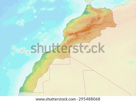 Maghreb Map Stock Images, Royalty-Free Images & Vectors | Shutterstock