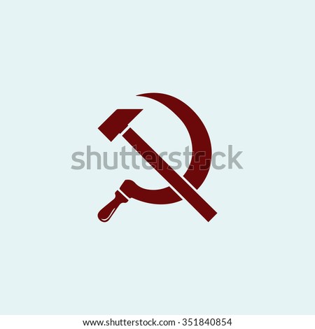 Hammer And Sickle Logo Stock Photos, Royalty-Free Images & Vectors ...