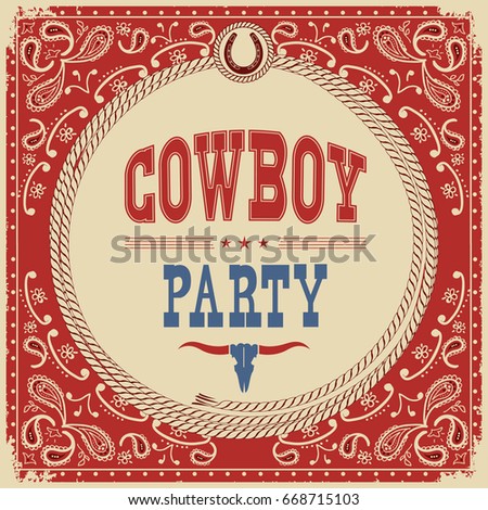 Cowboy Bandanna Stock Images, Royalty-Free Images & Vectors | Shutterstock