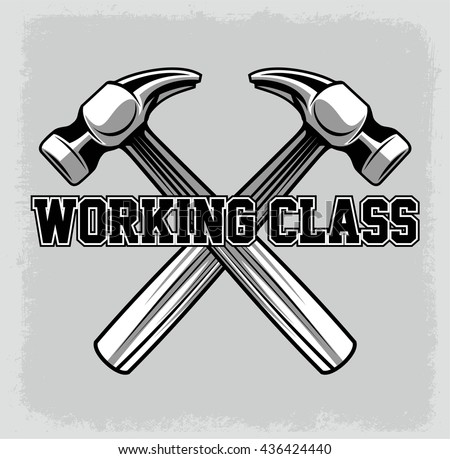 Crossed Hammer Symbol Stock Images, Royalty-Free Images