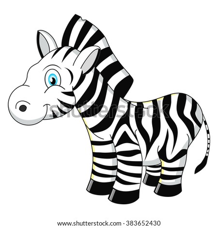 Zebra Symbol Vector Stock Vector 127616810 - Shutterstock