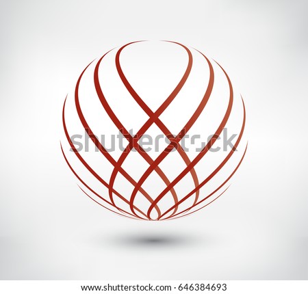 abstract logo design vector logo template stock vector royalty free