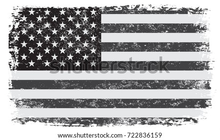 Download Grunge USA Flag Vintage American Flag Stock Vector ...