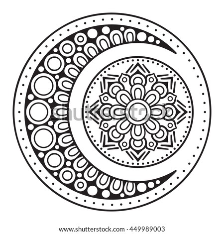 Moon Mandala Stock Images, Royalty-Free Images & Vectors ...