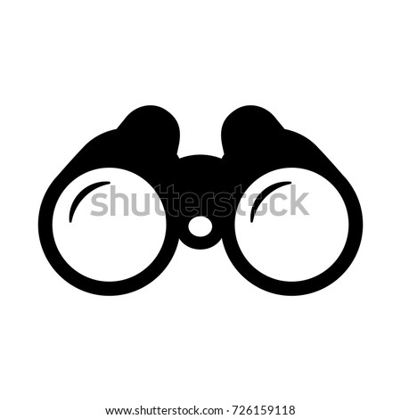 Binocular Field Glasses Flat Icon Stock Vector 271824884 - Shutterstock