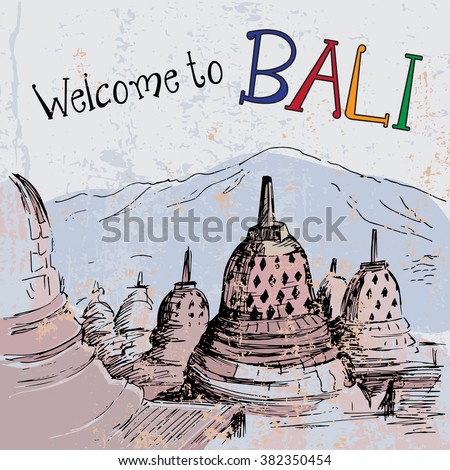 Borobudur Vector Stock Images Royalty Free Images 