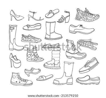 Cartoon Shoes Stock Images, Royalty-Free Images & Vectors | Shutterstock