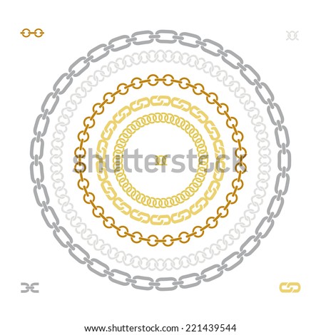 Chain Circle Stock Vectors & Vector Clip Art | Shutterstock