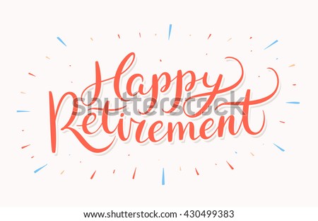Download Happy Retirement Banner Stock Vector 430499383 - Shutterstock