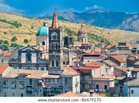 Italian Village Randazzo Near Catania Sicily Stock Photo 86479270 - Shutterstock