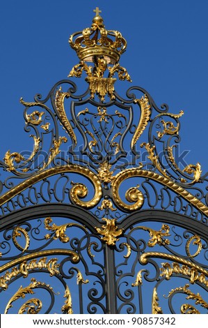 Golden Gate Ancient Castle Gate Gold Stock Photo 88827004 - Shutterstock