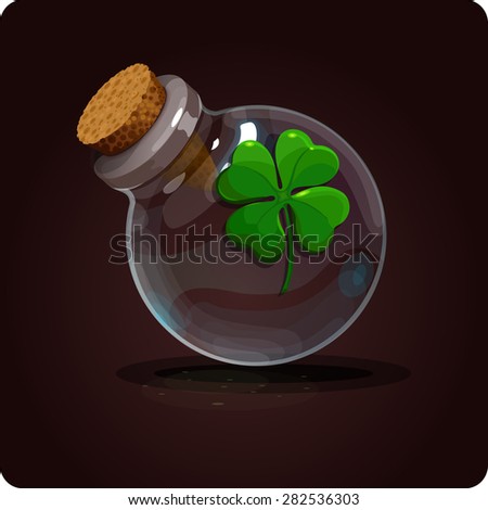 Herbal magic water bottle