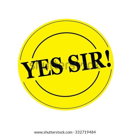 sir yes background stamp circle yellow text shutterstock logo vectors royalty