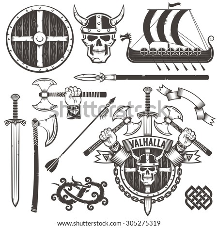coat arms vikings logo valhalla emblem stock vector 305275319 coat arms vikings logo valhalla emblem stock vector 305275319