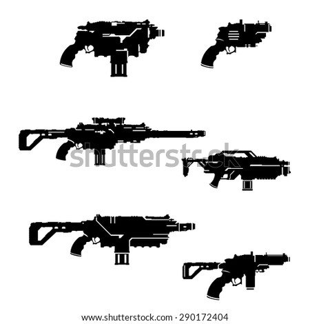 Futuristic Gun Stock Images, Royalty-Free Images & Vectors | Shutterstock
