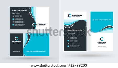 business card portrait