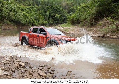 Ford ranger river crossing #3