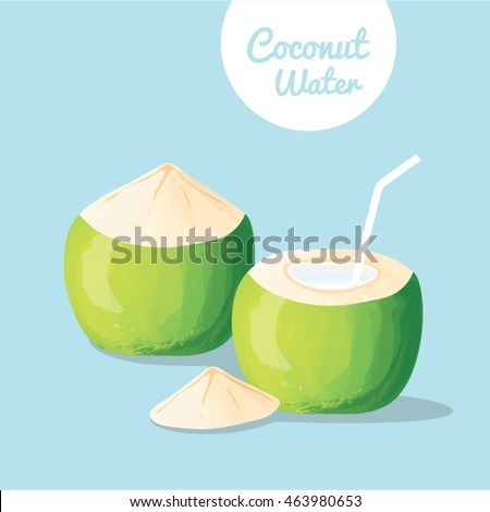 Young Green Coconut, Coconut Water, Fresh Coconut Juice