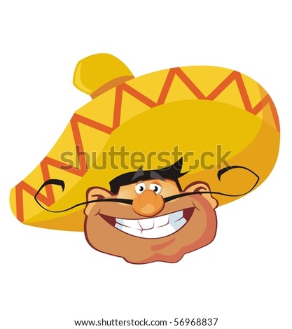 Mexican face. - stock photo