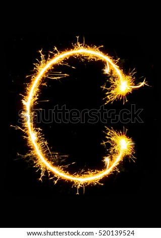 Sparkler Letters Stock Images, Royalty-Free Images & Vectors | Shutterstock