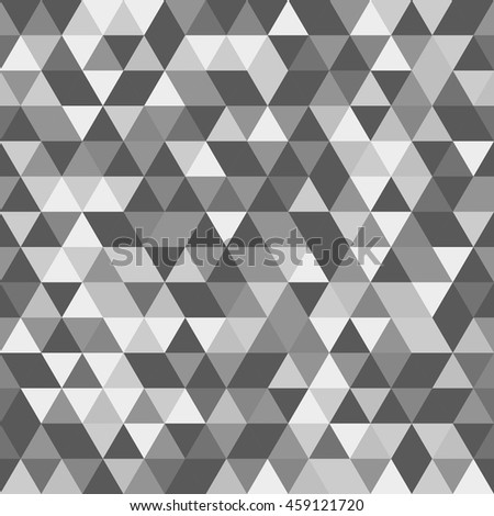 Abstract Geometric Grey Seamless Background Stock Vector 94249018 ...