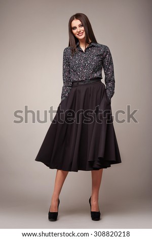 Long Skirt Stock Images, Royalty-Free Images & Vectors | Shutterstock