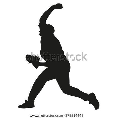 Pitcher Silhouette Stock Images, Royalty-Free Images & Vectors ...