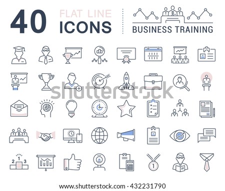 stock-vector-set-vector-line-icons-in-flat-design-business-training-and-development-training-course-business-432231790.jpg