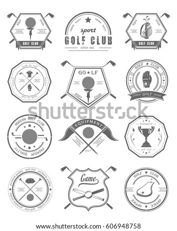 Golf Logo Stock Images, Royalty-Free Images & Vectors | Shutterstock