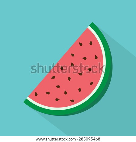 Watermelon slice