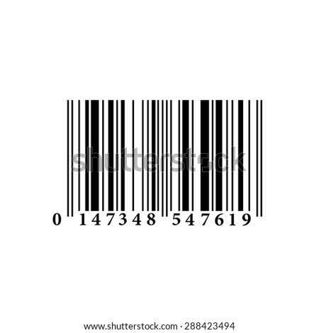 Bar Code Icon Vector Design Isolated Stock Vector 565634542 - Shutterstock