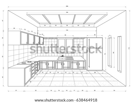 Kitchen Drawing Perspective car drawing 3d perspective stock illustration 638527987 - shutterstock Kitchen Drawing Perspective car drawing 3d perspective stock illustration 638527987 - shutterstock