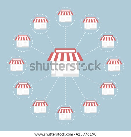 Image Result For How To Franchise A Business The Art Of Global Expansion stock vector franchise icon vector 425976190 How To Franchise A Business The Art Of Global Expansion